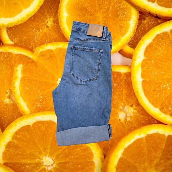 Anne Klein Bermuda Denim Shorts‎ Size  6 - Picture 1 of 8